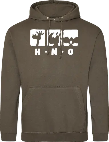 Ruthe - HNO - Ruthe, Ralph Ruthe, comic, HNO, Hals Nasen Ohrenarzt, koala, giraffe, nashorn - Standard Hoodie