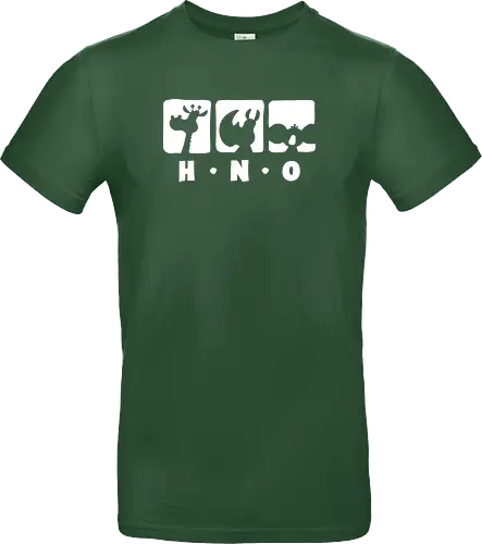 Ruthe - HNO - Ruthe, Ralph Ruthe, comic, HNO, Hals Nasen Ohrenarzt, koala, giraffe, nashorn - Standard T-Shirt