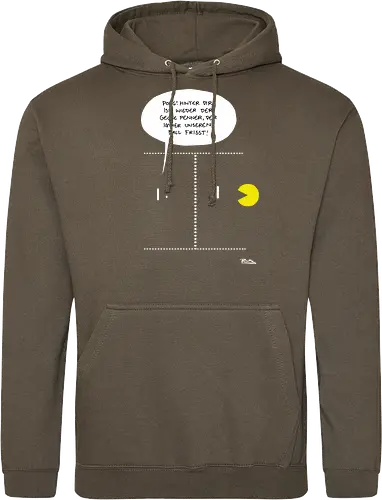 Ruthe - Pong - Ruthe, Ralph Ruthe, comic, Pong, mashup, Retrogaming - Standard Hoodie