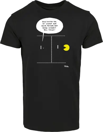 Ruthe - Pong - Ruthe, Ralph Ruthe, comic, Pong, mashup, Retrogaming - Hausmarke Shirt