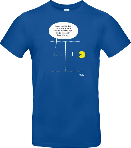 Ruthe - Pong - Ruthe, Ralph Ruthe, comic, Pong, mashup, Retrogaming - Standard T-Shirt