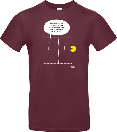 Ruthe - Pong - Ruthe, Ralph Ruthe, comic, Pong, mashup, Retrogaming - Standard T-Shirt