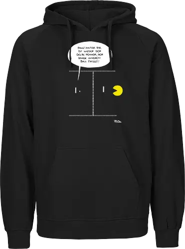 Ruthe - Pong - Ruthe, Ralph Ruthe, comic, Pong, mashup, Retrogaming - Fairtrade Hoodie