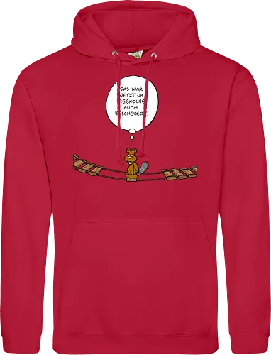 Ruthe - Biberbrücke - Ruthe, Ralph Ruthe, comics, biber, Brücke - Standard Hoodie