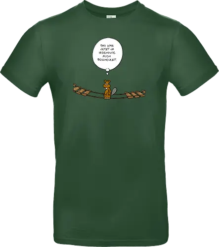Ruthe - Biberbrücke - Ruthe, Ralph Ruthe, comics, biber, Brücke - Standard T-Shirt