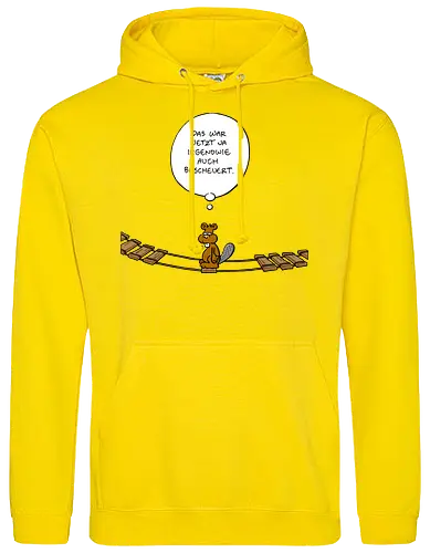 Ruthe - Biberbrücke - Ruthe, Ralph Ruthe, comics, biber, Brücke - Standard Hoodie