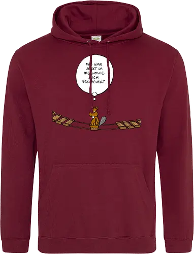 Ruthe - Biberbrücke - Ruthe, Ralph Ruthe, comics, biber, Brücke - Standard Hoodie