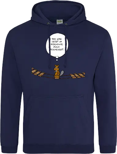 Ruthe - Biberbrücke - Ruthe, Ralph Ruthe, comics, biber, Brücke - Standard Hoodie