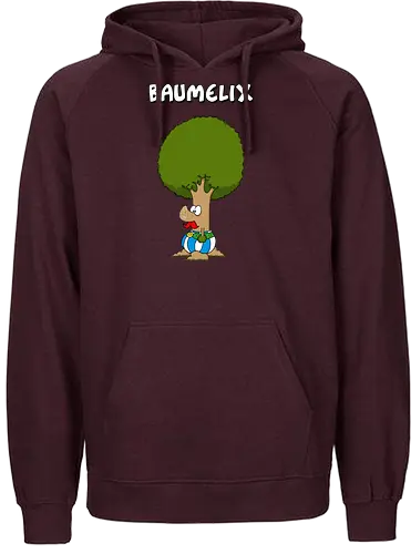 Ruthe - Baumelix - Ruthe, Ralph Ruthe, comic, baum, Gallier, mashup - Fairtrade Hoodie