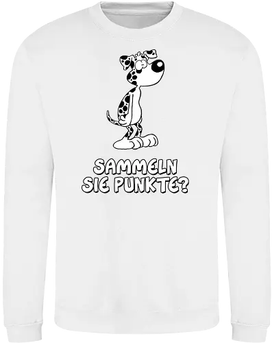 Ruthe - Punkte - Ruthe, Ralph Ruthe, comic, Dalmatiner, Punkte, Sammelpunkte - Sweatshirt