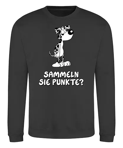 Ruthe - Punkte - Ruthe, Ralph Ruthe, comic, Dalmatiner, Punkte, Sammelpunkte - Sweatshirt
