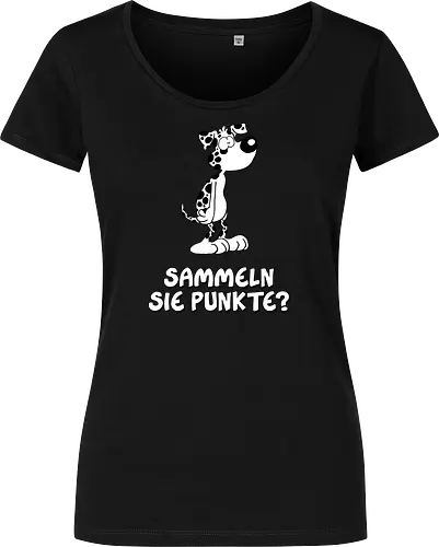 Ruthe - Punkte - Ruthe, Ralph Ruthe, comic, Dalmatiner, Punkte, Sammelpunkte - Damen T-Shirt