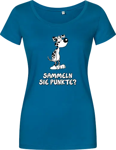 Ruthe - Punkte - Ruthe, Ralph Ruthe, comic, Dalmatiner, Punkte, Sammelpunkte - Damen T-Shirt