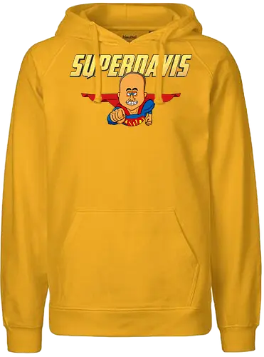 Ruthe - Superdavis - Ruthe, Ralph Ruthe, Davis, Super Davis, comic - Fairtrade Hoodie