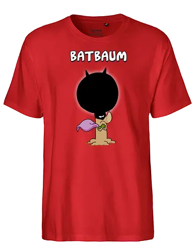 Ruthe - Batbaum - Ruthe, Ralph Ruthe, comic, baum, mashup, superheld, maske - Fairtrade T-Shirt