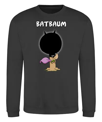 Ruthe - Batbaum - Ruthe, Ralph Ruthe, comic, baum, mashup, superheld, maske - Sweatshirt