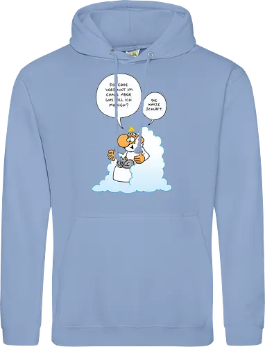 Ruthe - Gottkatze - Ruthe, Ralph Ruthe, katze, gott, comic, Gottkatze - Standard Hoodie