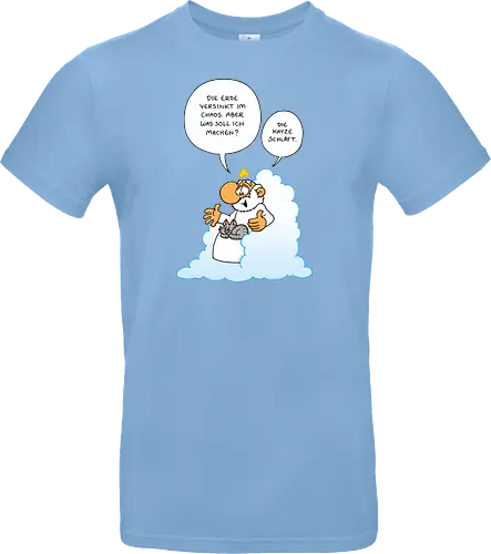 Ruthe - Gottkatze - Ruthe, Ralph Ruthe, katze, gott, comic, Gottkatze - Standard T-Shirt