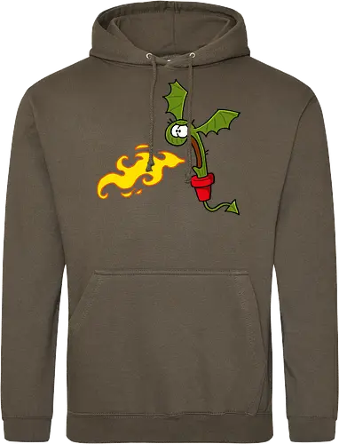 Ruthe - Kaktusdrache - Ruthe, Ralph Ruthe, comic, kaktus, drache, Kaktusdrache - Standard Hoodie