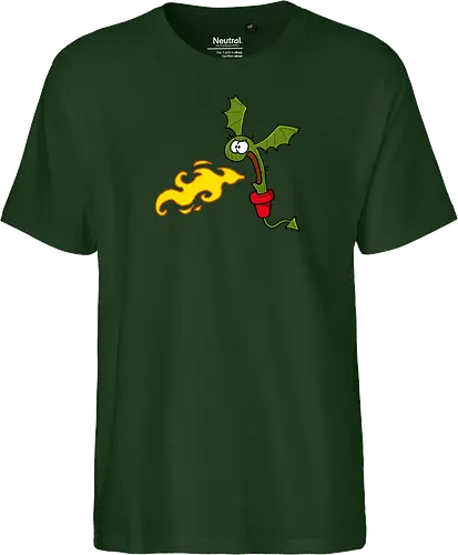 Ruthe - Kaktusdrache - Ruthe, Ralph Ruthe, comic, kaktus, drache, Kaktusdrache - Fairtrade T-Shirt