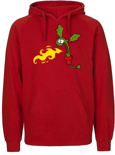Ruthe - Kaktusdrache - Ruthe, Ralph Ruthe, comic, kaktus, drache, Kaktusdrache - Fairtrade Hoodie