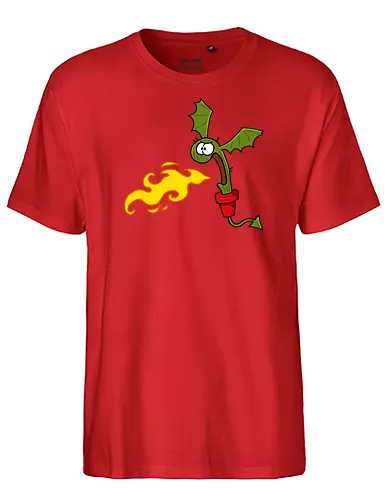 Ruthe - Kaktusdrache - Ruthe, Ralph Ruthe, comic, kaktus, drache, Kaktusdrache - Fairtrade T-Shirt