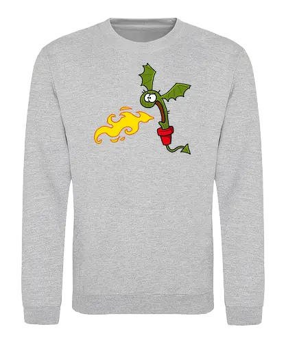 Ruthe - Kaktusdrache - Ruthe, Ralph Ruthe, comic, kaktus, drache, Kaktusdrache - Sweatshirt