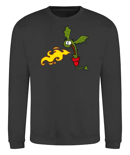 Ruthe - Kaktusdrache - Ruthe, Ralph Ruthe, comic, kaktus, drache, Kaktusdrache - Sweatshirt
