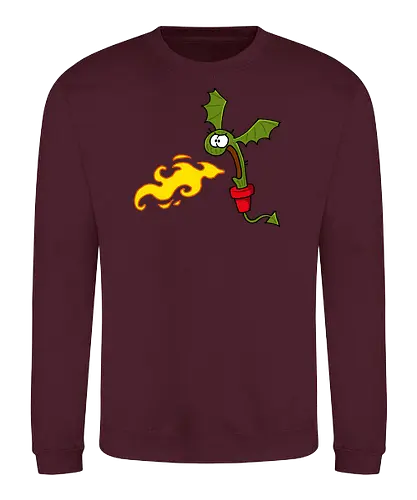 Ruthe - Kaktusdrache - Ruthe, Ralph Ruthe, comic, kaktus, drache, Kaktusdrache - Sweatshirt
