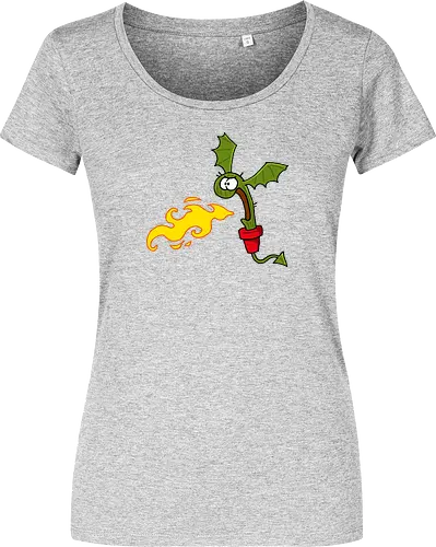 Ruthe - Kaktusdrache - Ruthe, Ralph Ruthe, comic, kaktus, drache, Kaktusdrache - Damen T-Shirt