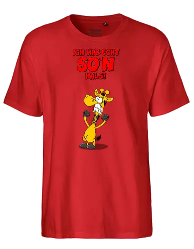 Ruthe - So'n Hals - Ruthe, Ralph Ruthe, giraffe - Fairtrade T-Shirt