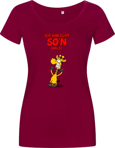 Ruthe - So'n Hals - Ruthe, Ralph Ruthe, giraffe - Damen T-Shirt