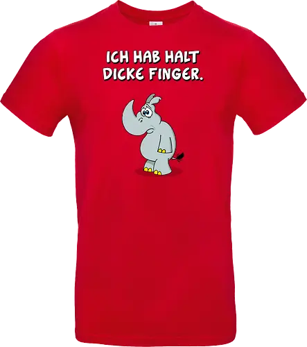 Ruthe - Dicke Finger - Ruthe, Ralph Ruthe, Dicke Finger, comic, nashorn - Standard T-Shirt