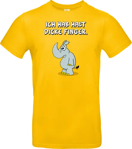 Ruthe - Dicke Finger - Ruthe, Ralph Ruthe, Dicke Finger, comic, nashorn - Standard T-Shirt