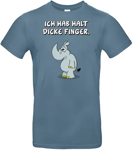 Ruthe - Dicke Finger - Ruthe, Ralph Ruthe, Dicke Finger, comic, nashorn - Standard T-Shirt
