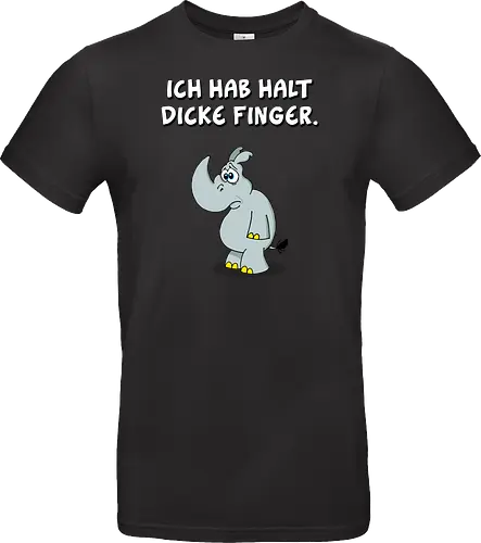 Ruthe - Dicke Finger - Ruthe, Ralph Ruthe, Dicke Finger, comic, nashorn - Standard T-Shirt