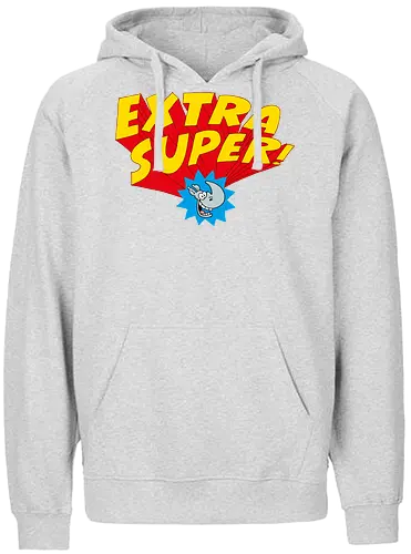 Ruthe - Extrasuper - Ruthe, Ralph Ruthe, comic, Extra super, super, superheld, Extra superheld - Fairtrade Hoodie