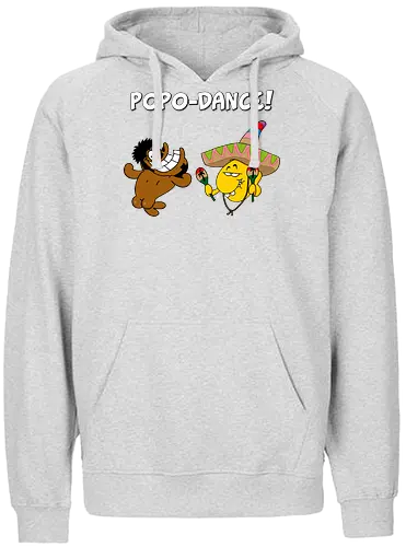 Ruthe - Popodance - Ruthe, Ralph Ruthe, comic, Popodance, dance, popo - Fairtrade Hoodie