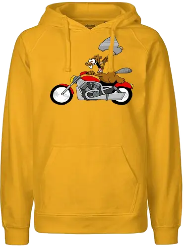 Ruthe - Biber Harley - Ruthe, Ralph Ruthe, comic, biber, motorrad - Fairtrade Hoodie