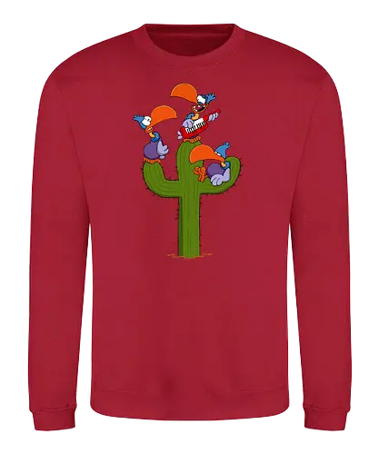 Ruthe - Geier - Kaktus - Ruthe, Ralph Ruthe, comic, Geier, kaktus - Sweatshirt