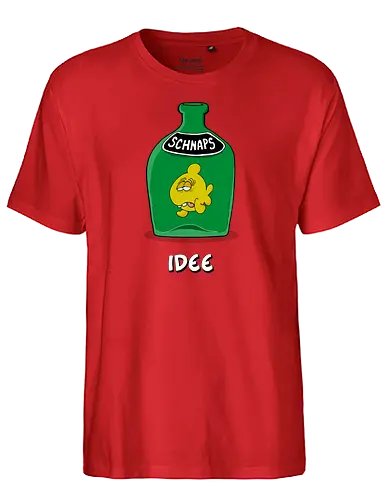 Ruthe - Schnapsidee - Ruthe, Ralph Ruthe, comic, Schnaps, Schnapsidee - Fairtrade T-Shirt