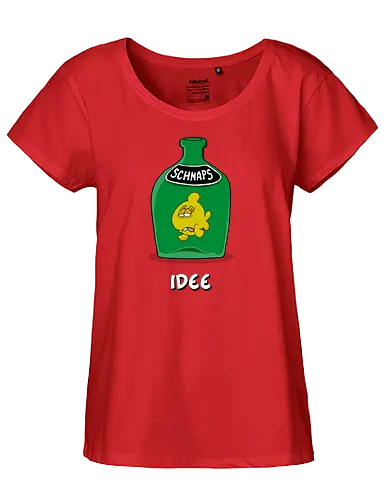 Ruthe - Schnapsidee - Ruthe, Ralph Ruthe, comic, Schnaps, Schnapsidee - Fairtrade Girl Shirt