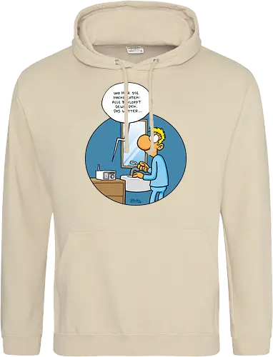 RUTHE - BEKLOPPT - Ruthe, Ralph Ruthe, Alle Bekloppt, comic, Nachrichten - Standard Hoodie