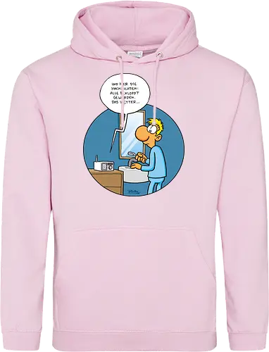 RUTHE - BEKLOPPT - Ruthe, Ralph Ruthe, Alle Bekloppt, comic, Nachrichten - Standard Hoodie