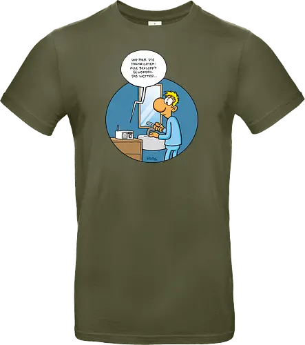RUTHE - BEKLOPPT - Ruthe, Ralph Ruthe, Alle Bekloppt, comic, Nachrichten - Standard T-Shirt
