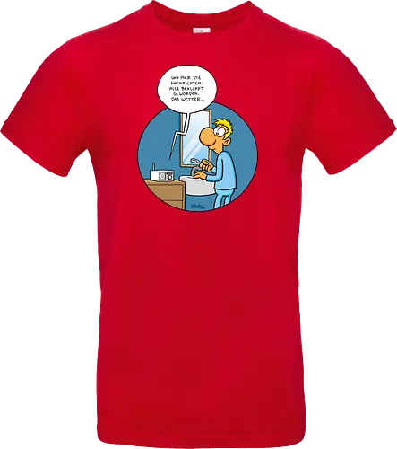 RUTHE - BEKLOPPT - Ruthe, Ralph Ruthe, Alle Bekloppt, comic, Nachrichten - Standard T-Shirt
