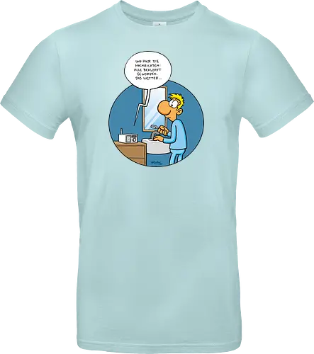 RUTHE - BEKLOPPT - Ruthe, Ralph Ruthe, Alle Bekloppt, comic, Nachrichten - Standard T-Shirt