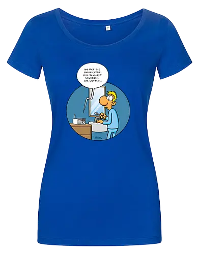 RUTHE - BEKLOPPT - Ruthe, Ralph Ruthe, Alle Bekloppt, comic, Nachrichten - Damen T-Shirt