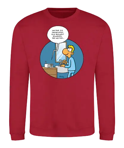 RUTHE - BEKLOPPT - Ruthe, Ralph Ruthe, Alle Bekloppt, comic, Nachrichten - Sweatshirt
