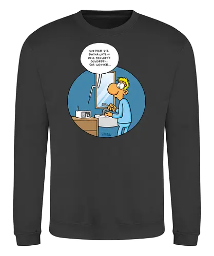 RUTHE - BEKLOPPT - Ruthe, Ralph Ruthe, Alle Bekloppt, comic, Nachrichten - Sweatshirt